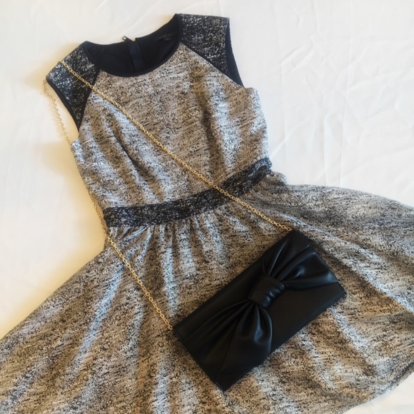 Rachel Zoe Dresses & Skirts - Rachel Zoe Marley Tweed Fit & Flare Dress. Size 4